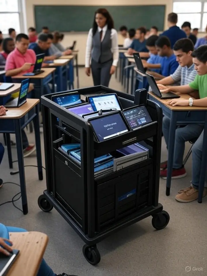 Tripp Lite 36-Port AC Charging Cart